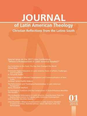 cover image of Journal of Latin American Theology, Volume 13, Number 1